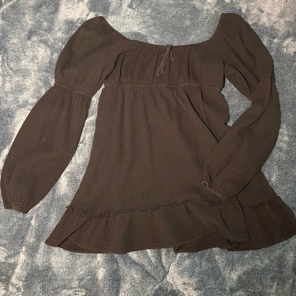 Black Off-Shoulder Dress